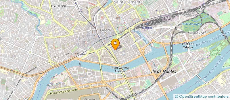 localisation de l'entreprise SCOPIC à NANTES