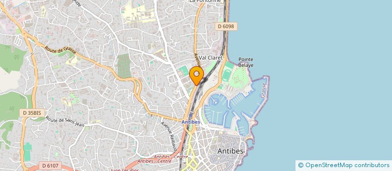localisation de l'entreprise SCOPIE à ANTIBES