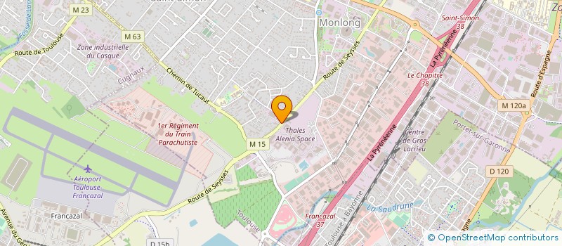 localisation de l'entreprise SCOPIE à TOULOUSE