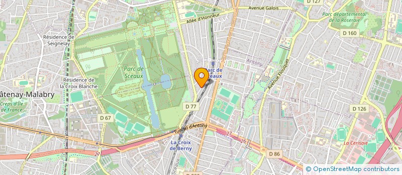 localisation de l'entreprise SCOPITOM à ANTONY