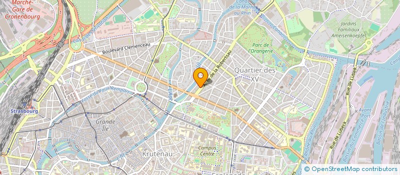 localisation de l'entreprise SCOPITON à STRASBOURG
