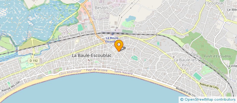 localisation de l'entreprise SCOPYTONE à LA BAULE-ESCOUBLAC