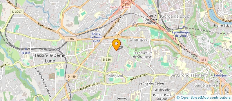 localisation de l'entreprise SCOR EXPRESS  TASSIN-LA-DEMI-LUNE