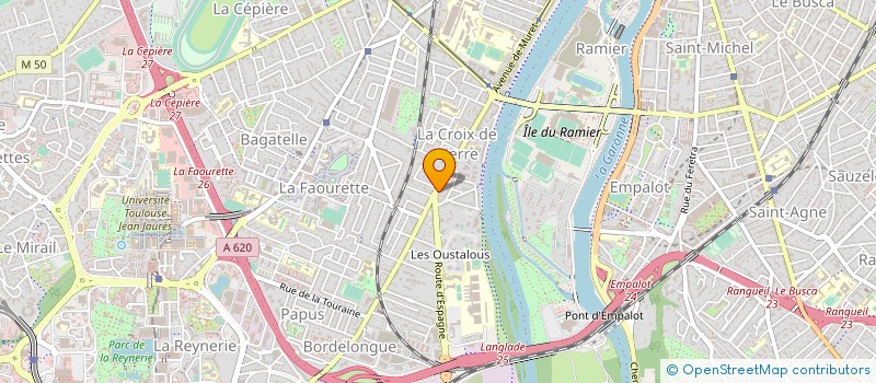 localisation de l'entreprise SCOR'IMMO à TOULOUSE