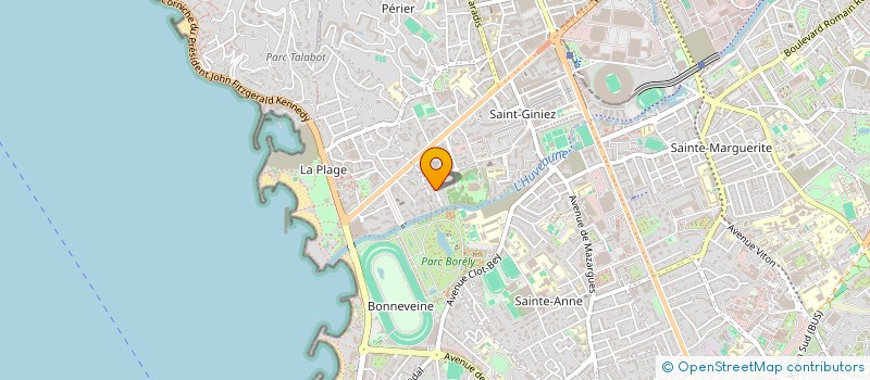 localisation de l'entreprise SCOR PRODUCTION  MARSEILLE