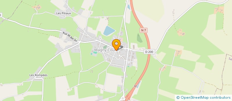 localisation de l'entreprise SCORALTYS à MAGNY-COURS