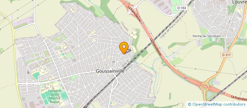 localisation de l'entreprise SCORBEL  GOUSSAINVILLE