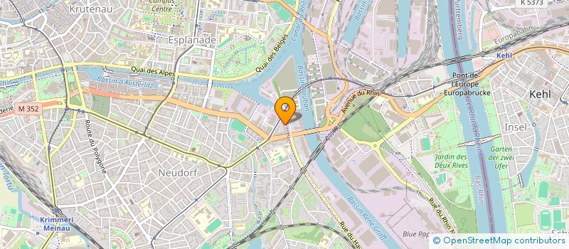 localisation de l'entreprise SCORDATURA à STRASBOURG