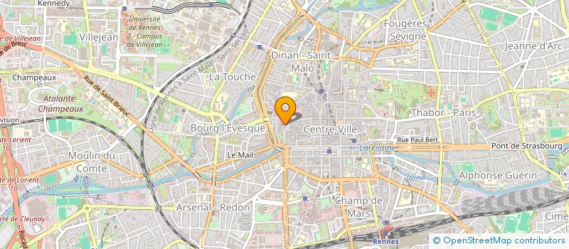 localisation de l'entreprise SCORDIA à RENNES