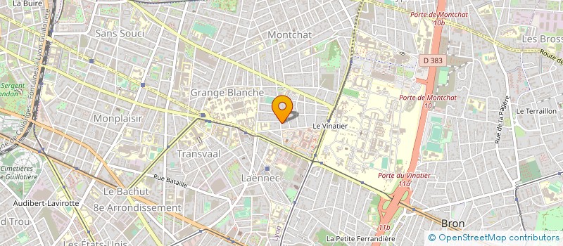 localisation de l'entreprise SCORE 2  LYON