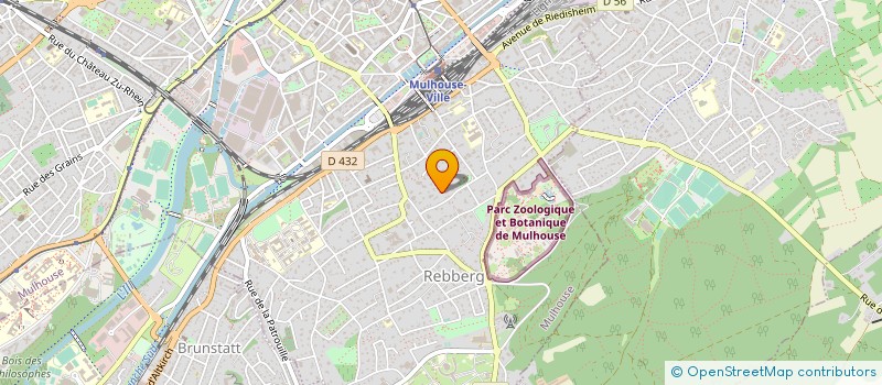 localisation de l'entreprise SCORE  MULHOUSE