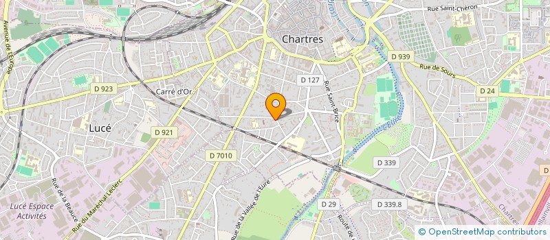 localisation de l'entreprise SCORE à CHARTRES