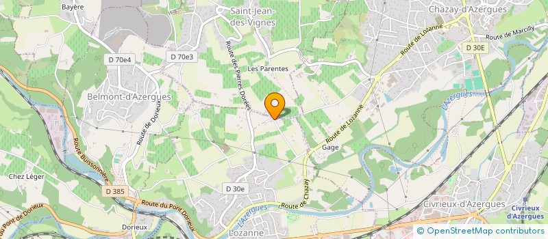 localisation de l'entreprise SCORE  LOZANNE