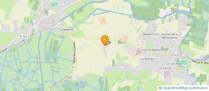 localisation de l'entreprise SCORE  MAGNE