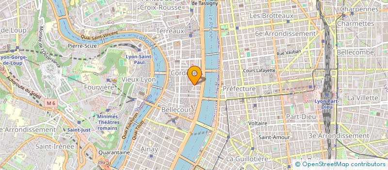 localisation de l'entreprise SCORE AGENCIES à LYON