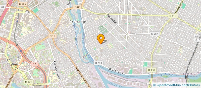localisation de l'entreprise SCORE HOLDING SAS  SAINT-MAUR-DES-FOSSES