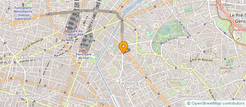 localisation de l'entreprise SCORIE  PARIS