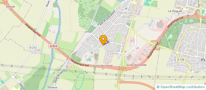 localisation de l'entreprise SCORP INVEST  FLEURY-SUR-ORNE