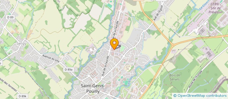 localisation de l'entreprise SCORPINVEST à SAINT-GENIS-POUILLY