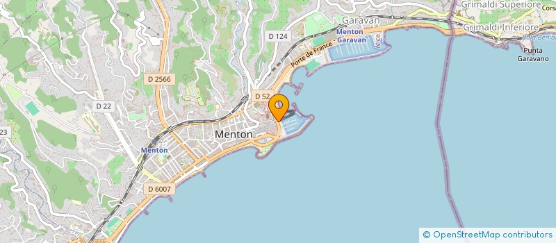 localisation de l'entreprise SCORPIO à MENTON