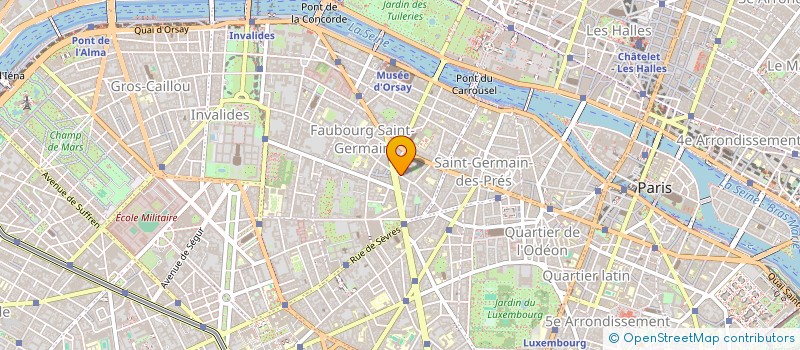 localisation de l'entreprise SCORPIO  PARIS