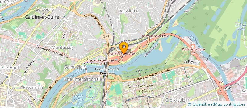 localisation de l'entreprise SCORPIO BIDCO à CALUIRE-ET-CUIRE