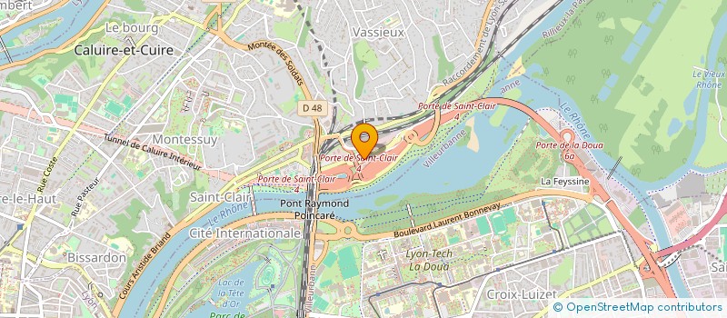 localisation de l'entreprise SCORPIO MIDCO 1 à CALUIRE-ET-CUIRE