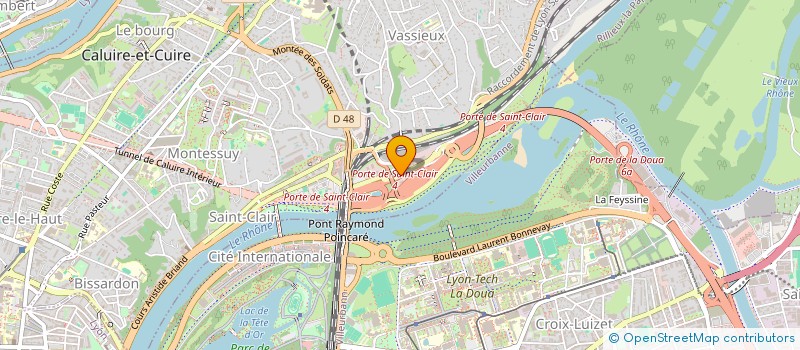 localisation de l'entreprise SCORPIO MIDCO 2 à CALUIRE-ET-CUIRE