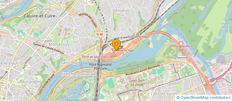 localisation de l'entreprise SCORPIO MINORITY INVESTCO 4  CALUIRE-ET-CUIRE