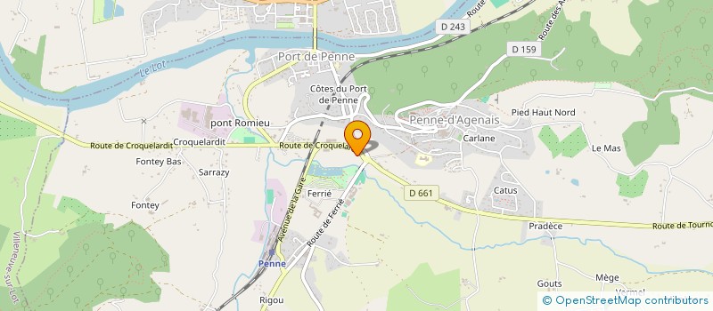 localisation de l'entreprise SCORPION ELITE  SAINT-SYLVESTRE-SUR-LOT