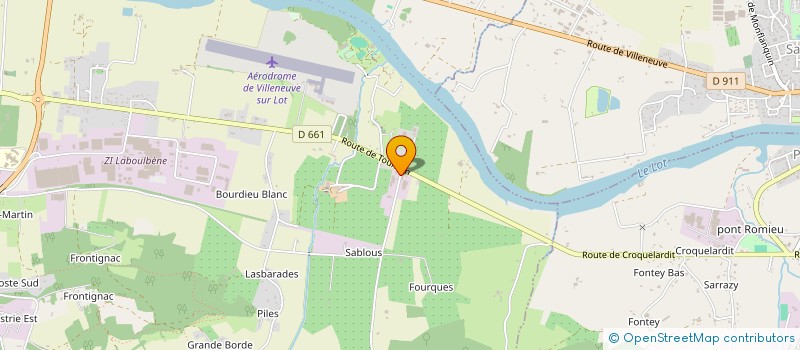 localisation de l'entreprise SCORPION IMMOBILIER  VILLENEUVE-SUR-LOT