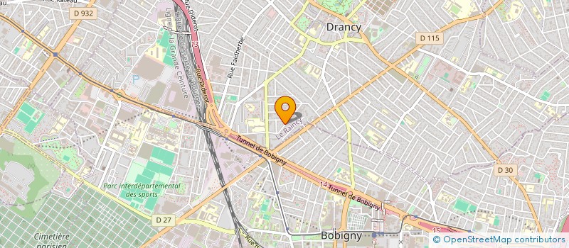 localisation de l'entreprise SCORPION INVESSSTISSEMENT à DRANCY