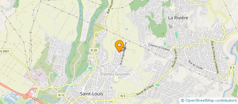 localisation de l'entreprise SCORPIONS AIRSOFT SQUAD 450 - SAS 450  SAINT-LOUIS