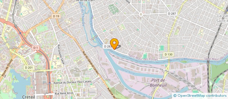 localisation de l'entreprise SCORPIONS V à SAINT-MAUR-DES-FOSSES