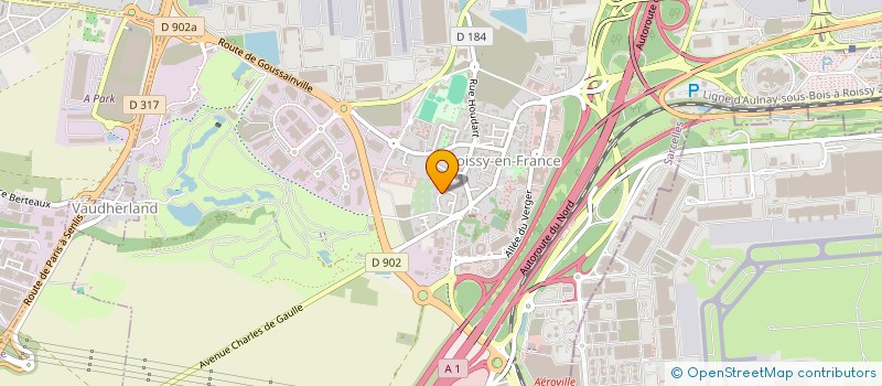 localisation de l'entreprise SCORPIUS CORP  ROISSY-EN-FRANCE