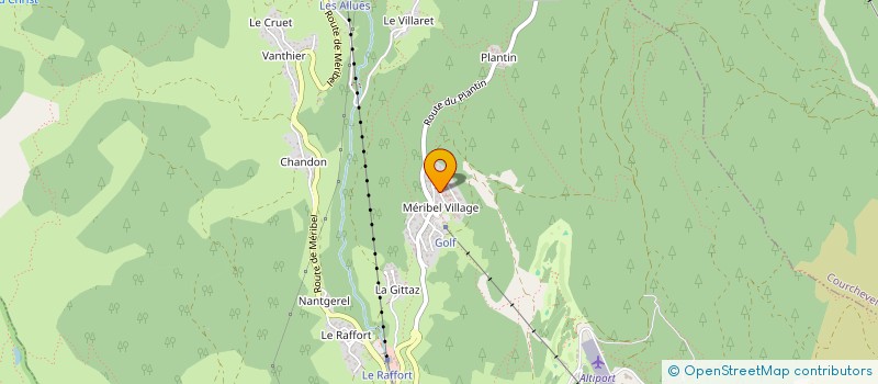 localisation de l'entreprise SCORPIUS IMMO à LES ALLUES