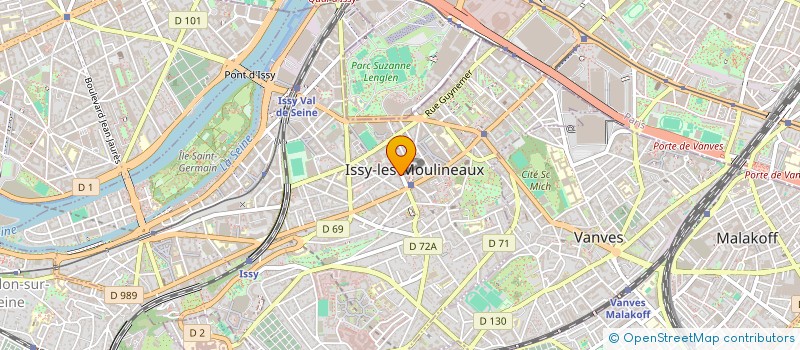 localisation de l'entreprise SCORSIM DEVELOPPEMENT à ISSY-LES-MOULINEAUX