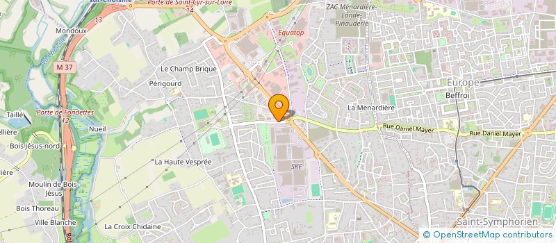 localisation de l'entreprise SCOT  SAINT-CYR-SUR-LOIRE