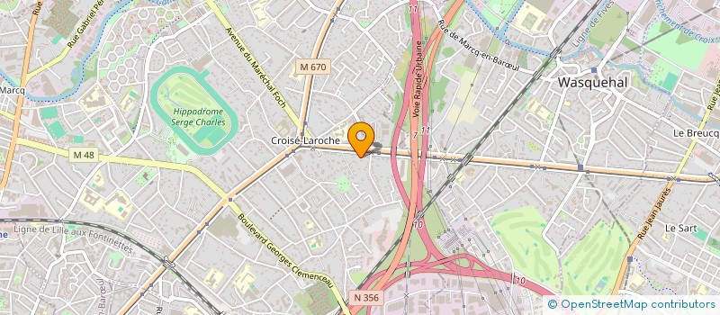 localisation de l'entreprise SCOT BEE CONSULTING à MARCQ-EN-BARŒUL