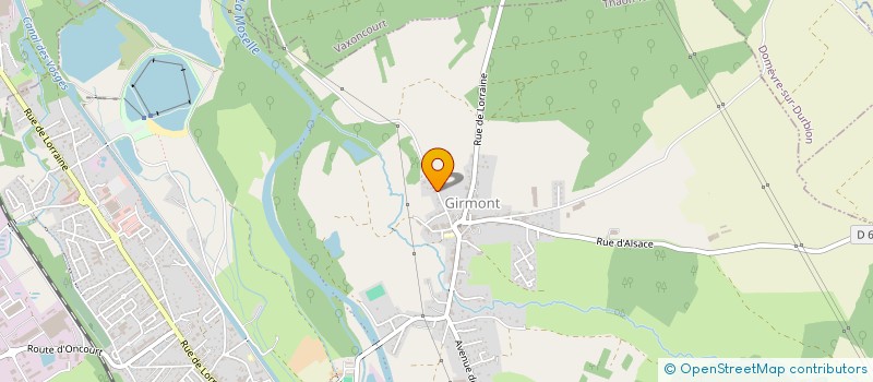 localisation de l'entreprise SCOT FINANCE  THAON-LES-VOSGES