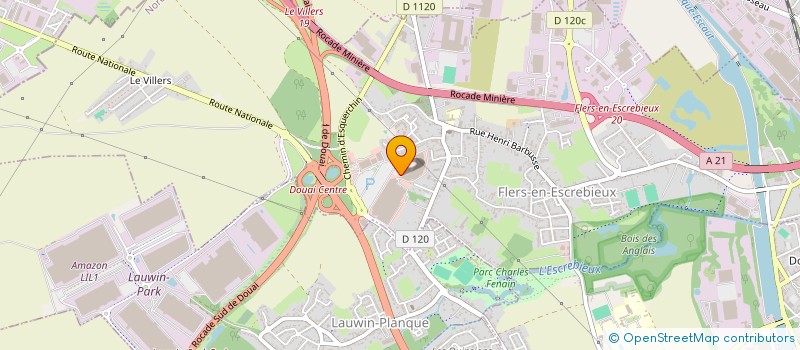 localisation de l'entreprise SCOT LAND  FLERS-EN-ESCREBIEUX