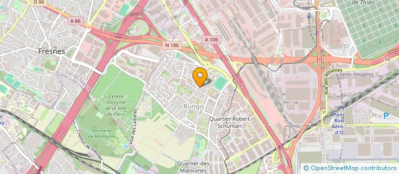 localisation de l'entreprise SCOTEL à RUNGIS