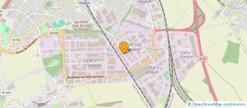 localisation de l'entreprise SCOTERO à FRETIN