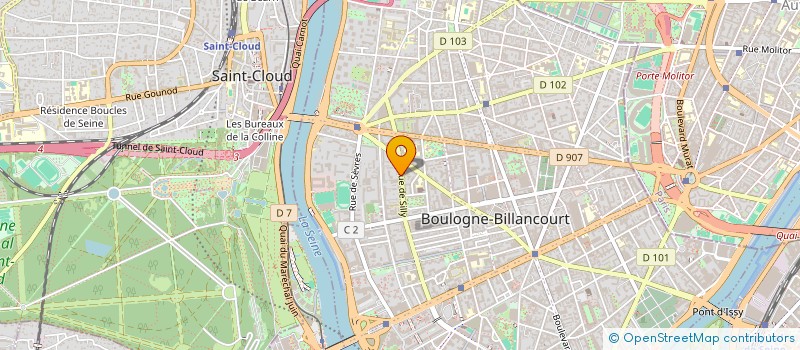 localisation de l'entreprise SCOTS à BOULOGNE-BILLANCOURT