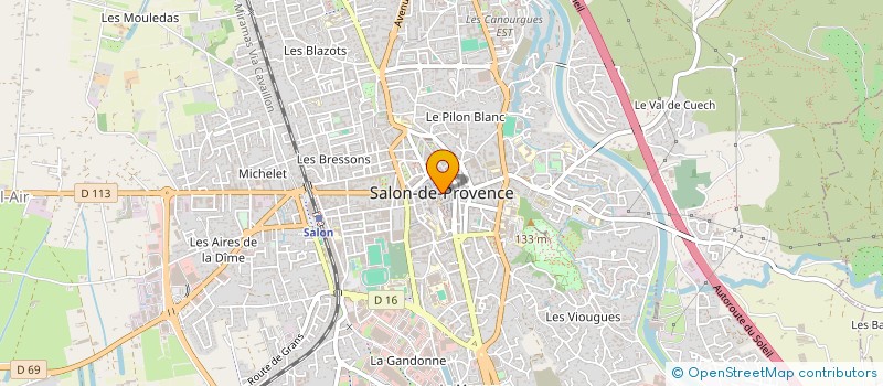 localisation de l'entreprise SCOTT  SALON-DE-PROVENCE