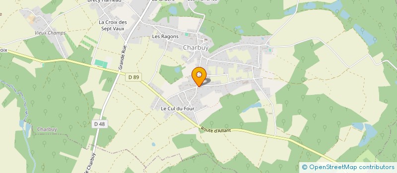 localisation de l'entreprise SCOTT ART VISION  CHARBUY