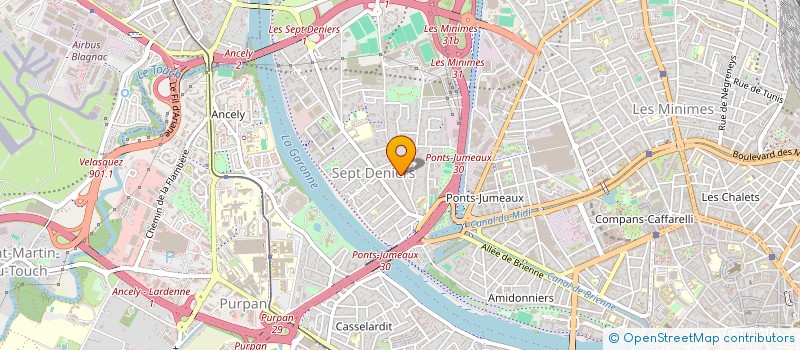 localisation de l'entreprise SCOTT FINS PRODUCTIONS  TOULOUSE