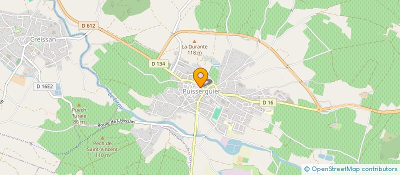 localisation de l'entreprise SCOTTE  PUISSERGUIER