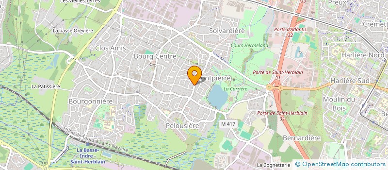 localisation de l'entreprise SCOTTI 4 INVEST à SAINT-HERBLAIN