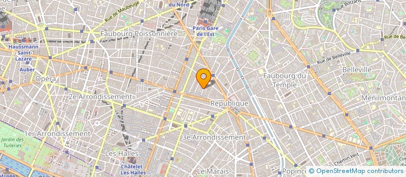 localisation de l'entreprise SCOTTI CREATIVO  PARIS